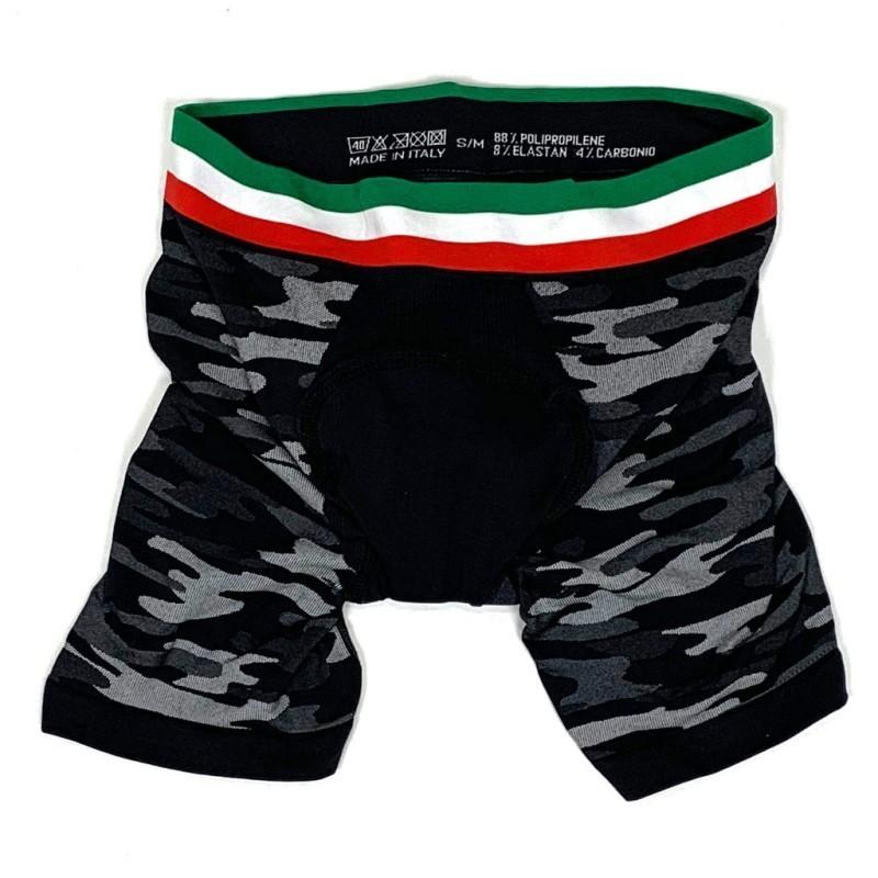 7-ITA（セブン・アイティーエー）メンズ サイクル ベースレイヤーボクサーショーツ 7ITA Baselayer Boxer Shorts（L-XLサイズ）