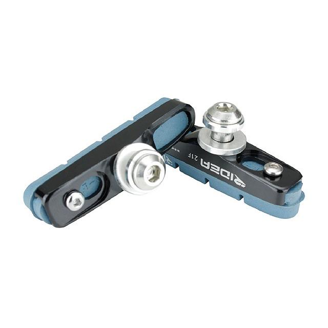 RIDEA（リディア）BSR-21F　Caliper Brake Shoes ブレーキパッド（アルミリム & カーボンリム対応）ブラック 147-05855