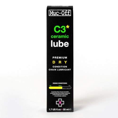 MUC-OFF （マックオフ) C3 DRY CERAMIC LUBE 50ml C3 ドライ セラミック ルブ  (自転車用チェーンオイル)