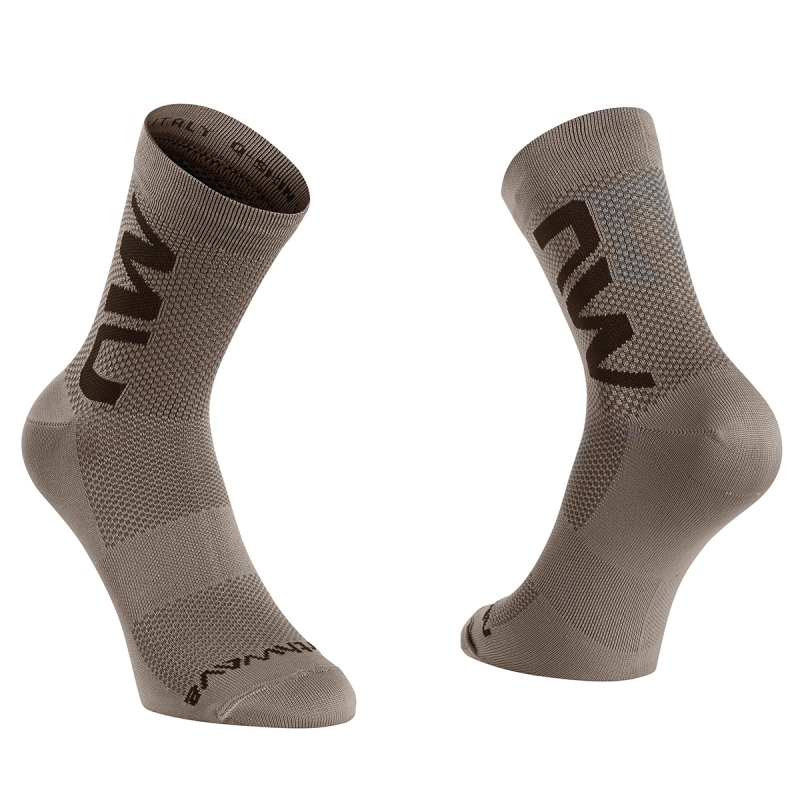 Northwave（ノースウェーブ）Extreme Air Mid Sock　 Sand / C89222017/ サイクル用ソックス / Mサイズ
