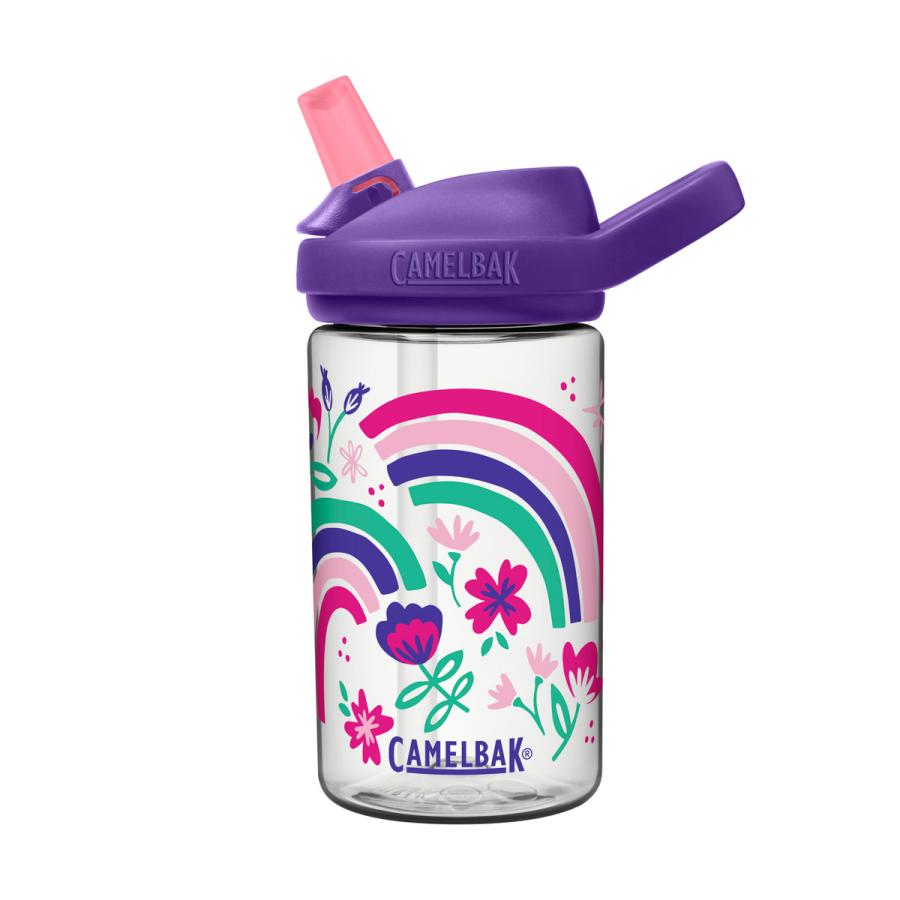 キャメルバック エディプラス キッズ 400mL (レインボーフローラル) CAMELBAK EDDY+ KIDS 14oz