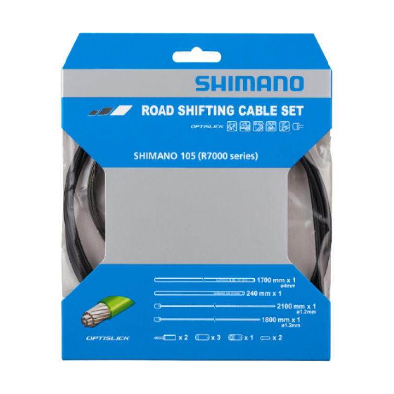 SHIMANO シマノ OT-SP41 OPTISLICK R7000シリーズ シフトケーブルセット クロ / IOTSP41SET08