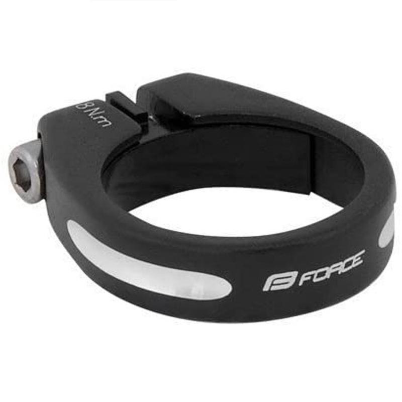Force（フォース） シートクランプ ボルトタイプ アルミ製 ブラック 31.8mm （80510）
