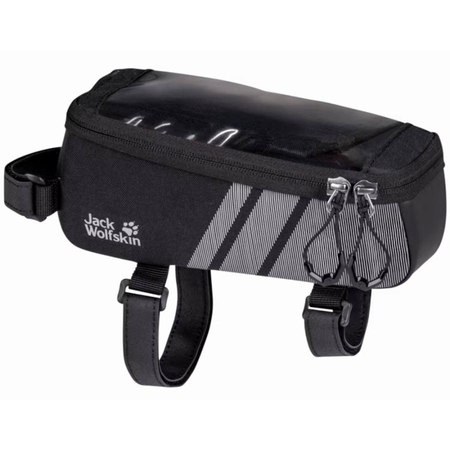 Jack Wolfskin トップチューブバッグ (フラッシュブラック) ジャックウルフスキン TOP TUBE BAG