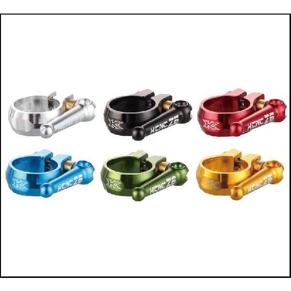 KCNC （ケーシーエヌシー） シートポストクランプ マウンテンバイクQRクランプ SC12 (31.8mm) / ブラック