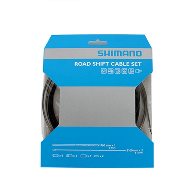 SHIMANO(シマノ) ROAD OT-SP41 SUS（ステンレス）シフトケーブルセット クロ （Y60098022）