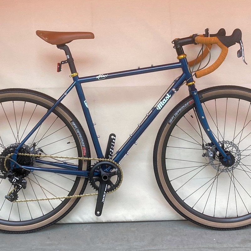 グラベル アドベンチャー バイク MASI Catalina Apex 1×11 (Navy)  マジィ カタリナ クロモリ バイク