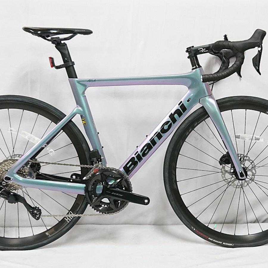 ビアンキ Bianchi ロードバイク アリア ディスク 105 Di2 2023年モデル （PX サマータイムドリーム） Bianchi ARIA DISC 105 Di2 / 53cm