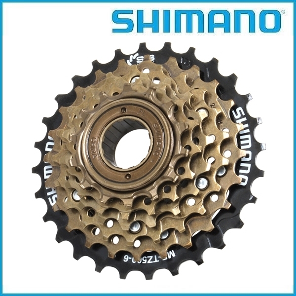 SHIMANO/シマノ　ボス　スプロケット　MF-TZ500-6　6Sマルチプルフリーホイールスプロケット　Tourney　6速用