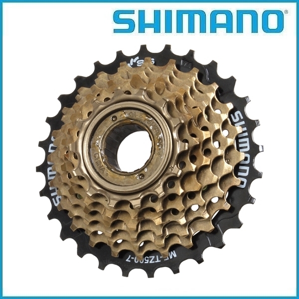 SHIMANO/シマノ　ボス　スプロケット　MF-TZ500-7　7Sマルチプルフリーホイールスプロケット　Tourney　7速用