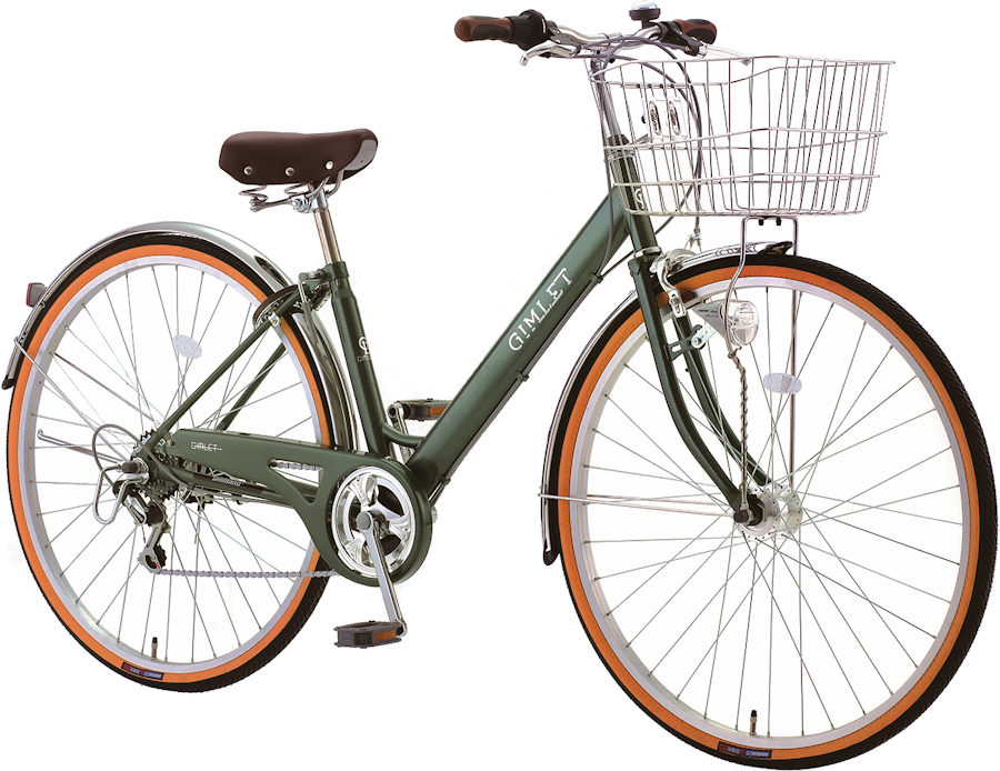 サカモトテクノ 27インチ ギムレット 外装6段変速 オートライト (4color) SAKAMOTO TECHNO GIMLET BAA適合車 S-tech シティサイクル