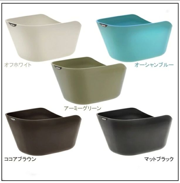 OGK技研　RB-019　デザインバスケット (リア用） / ココアブラウン