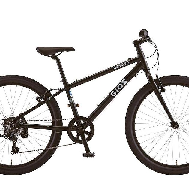 GIOS GENOVA 22 ジオス ジェノア 子供用自転車 22インチ / マットブラック/シルバーロゴ