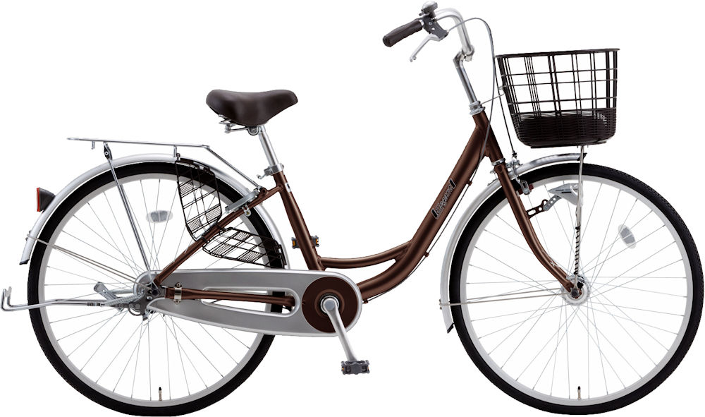 シティサイクル シオノ エレガント 24 オートライト (アンバーブラウン)  SHIONO ELEGANT 24 塩野自転車