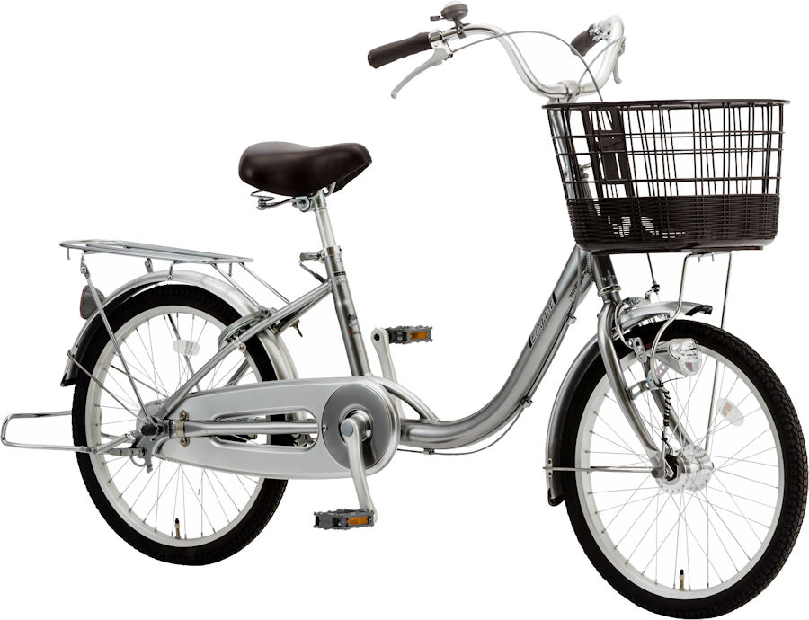 シティサイクル シオノ エレガント 20 オートライト (ガンメタ) SHIONO ELEGANT 20 塩野自転車