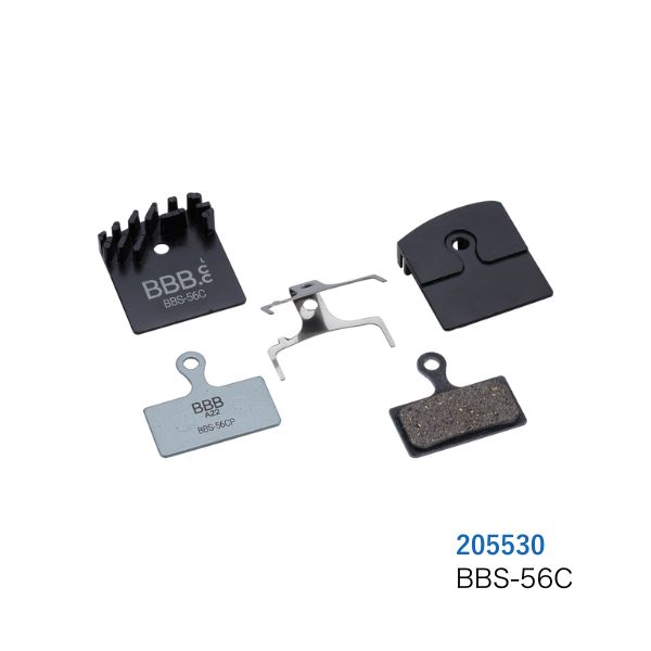 BBB (ビービービー)  BBS-56CP ディスクストップ クールフィン　 (205530) ブレーキ＆パット　セット
