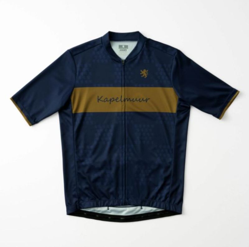 KAPELMUUR カペルミュール　プリント半袖ジャージ　ライオンチェック / Mサイズ