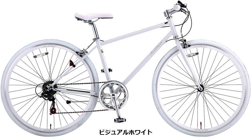 サカモトテクノ 700C オールストリート 外装6段変速 エアハブ (6color) SAKAMOTO TECHNO ALL STREET AIRHUB S-tech クロスバイク