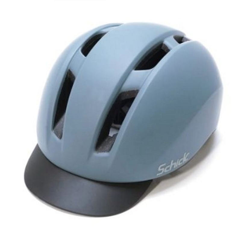 SAGISAKAサギサカ Schick シック ヘルメット OGKカブトコラボ 自転車用  / マットグレー Lサイズ (46508)