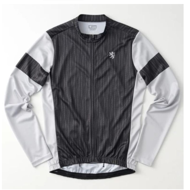 Lion de KAPELMUUR (リオン・ド・カペルミュール) 長袖ジャージ　ウインドグラス / ブラック / Lサイズ