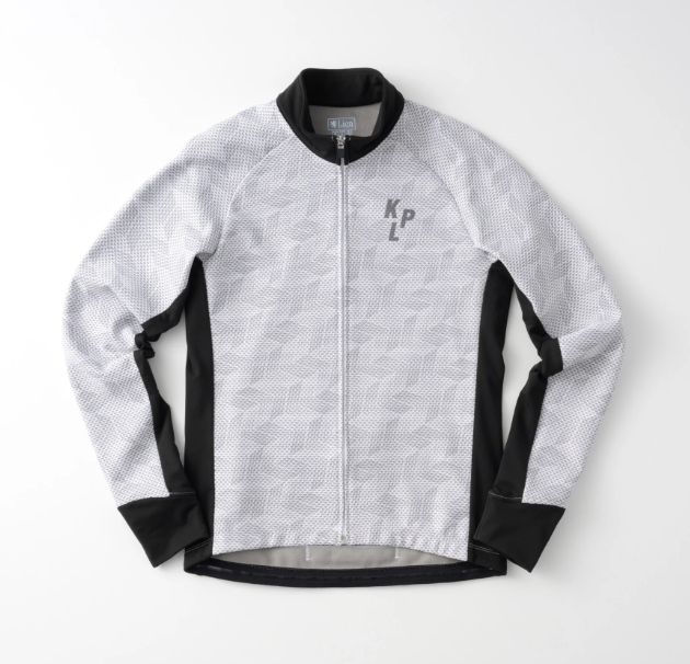 Lion de KAPELMUUR (リオン・ド・カペルミュール) レーシングサーモジャケット　リーフドリフト  / グレー / Lサイズ