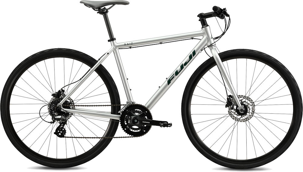 FUJI RAIZ DISC (マットシルバー) 2026 フジ ライズ ディスク クロスバイク Matte Silver